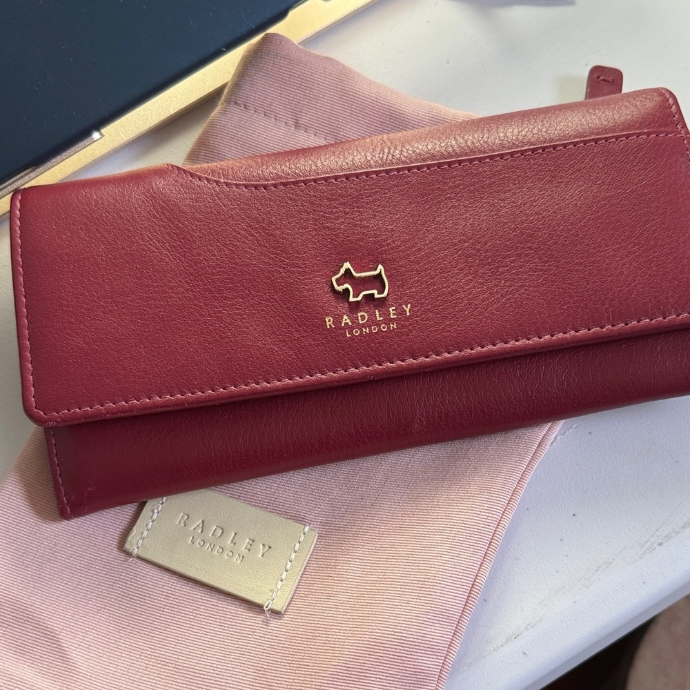 Radley London Burgundy Leather Wallet